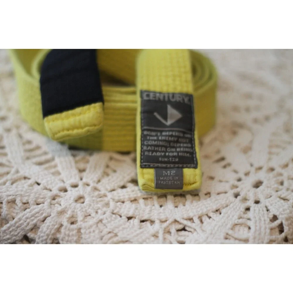 Century Martial Arts M2 Yellow Belt Braziliian Jiu-Jitsu 76 1/2